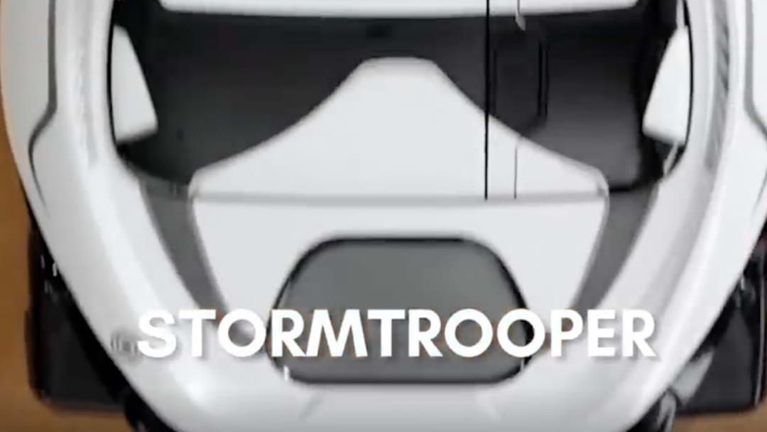 Article heading image for This Robotic Stormtrooper Vacuum Is The Best