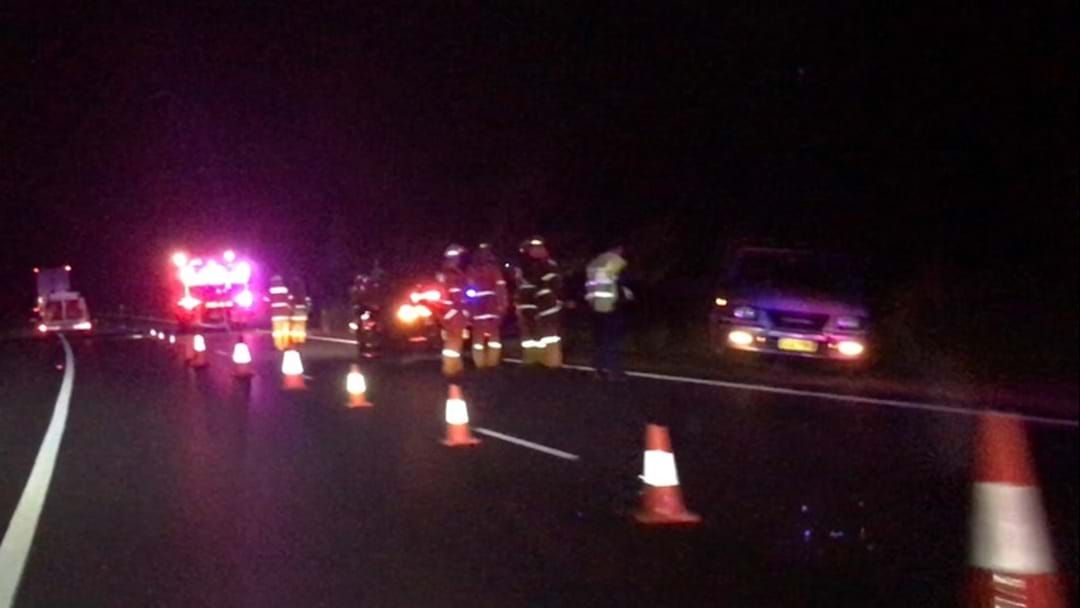 Article heading image for Caravan Rollover on Pacific Highway at Bonville