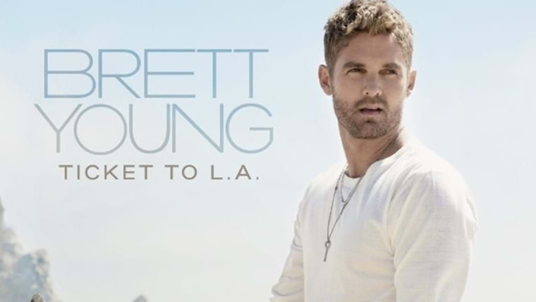 Article heading image for Brett Young's TICKET TO L.A. Hits No. 1 on Billboard Country Albums Chart