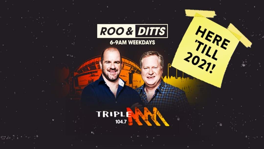 Article heading image for Roo & Ditts To Serve Up Breakfast For Triple M Adelaide Until 2021!