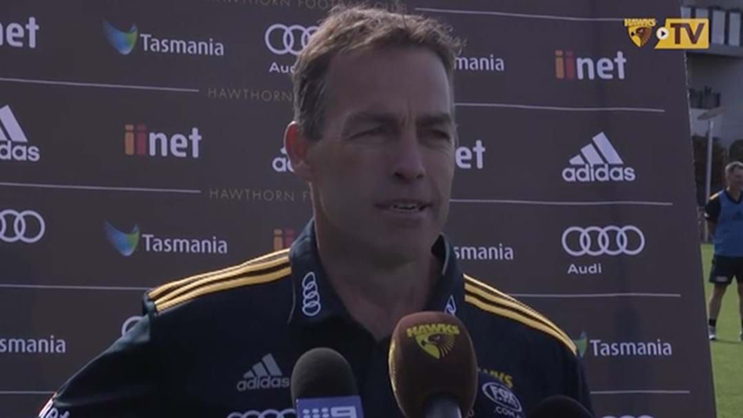 Article heading image for Alastair Clarkson Gives An Update On Jaeger O'Meara's Knee