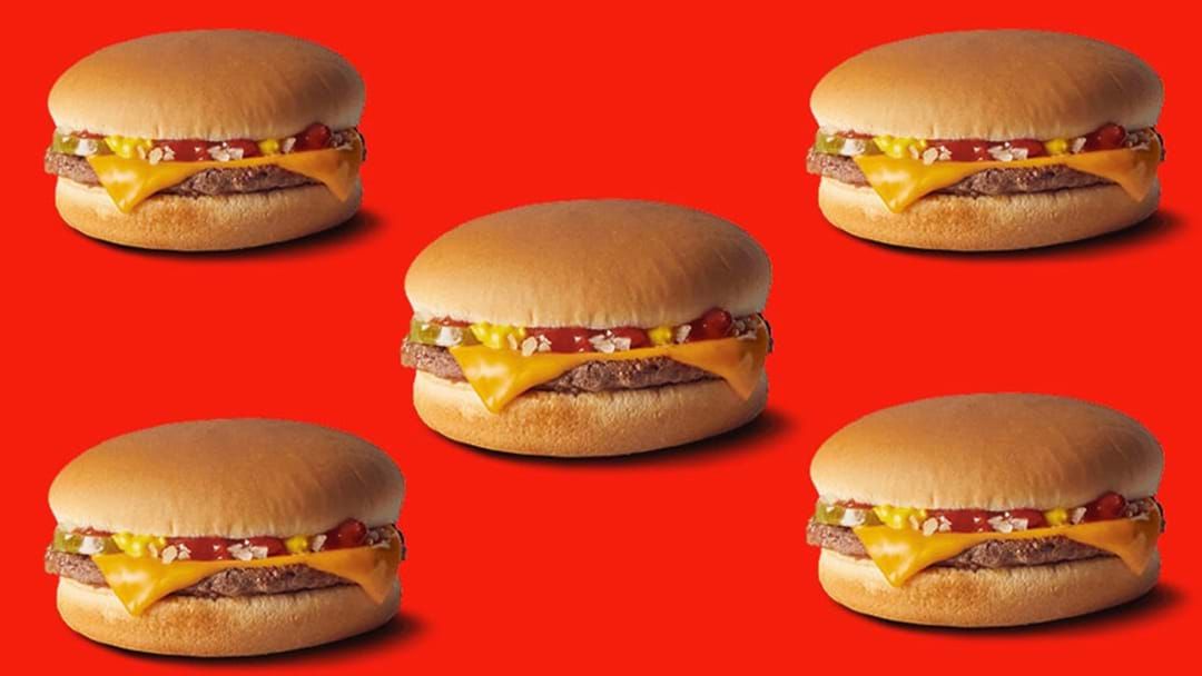 Article heading image for Macca's Is Celebrating National Cheeseburger Day By Giving Away 200,000 Free Burgers!