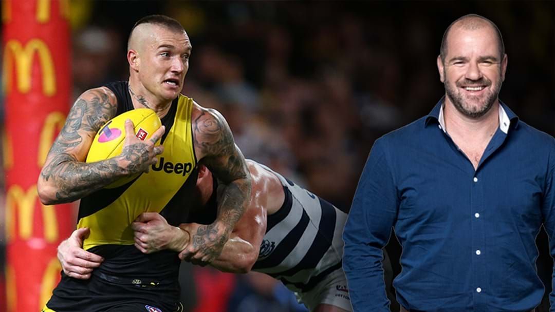 Article heading image for Mark Ricciuto Refutes Claims Adelaide Offered Dustin Martin $11 Million Over 7 Years