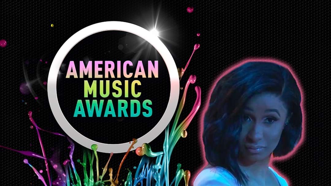 Article heading image for Cardi B Kicks Off The AMAs Red Carpet By Refusing To Show Her Face?