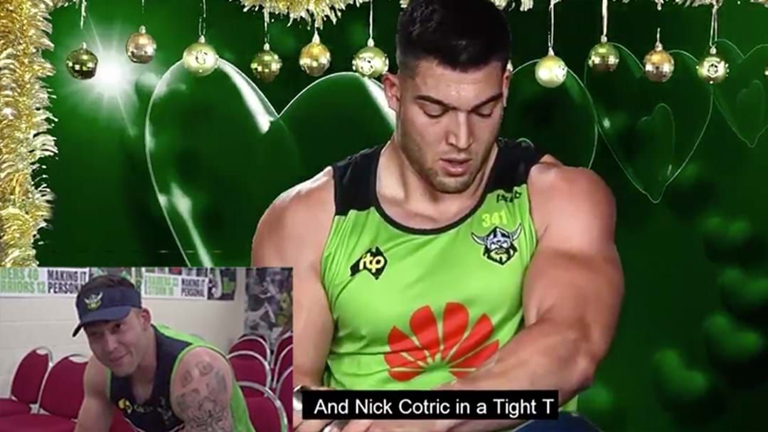 Article heading image for Nick Cotric Reacts To "Nick Cotric In A Tight T" While Wearing A Tight T