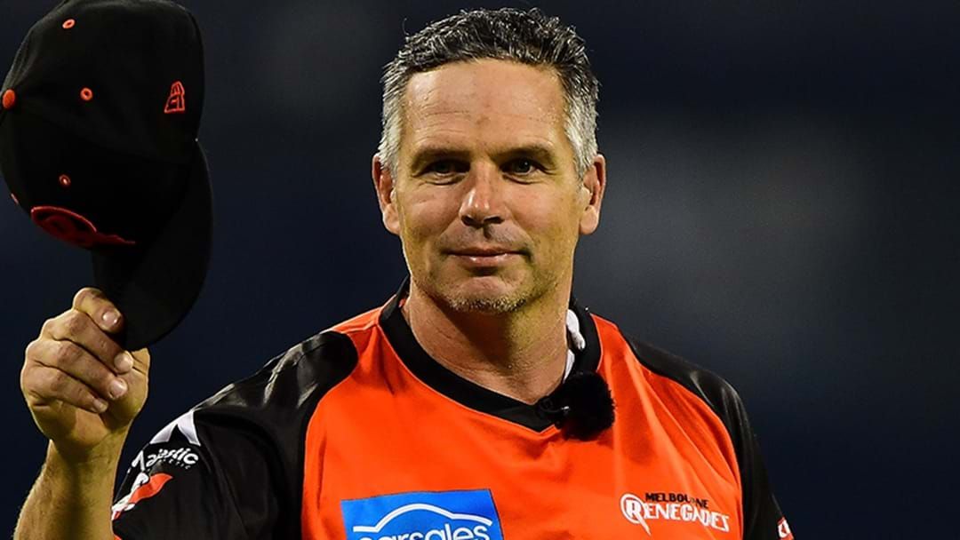 Article heading image for Renegades Skipper Brad Hodge Hit With Appendicitis