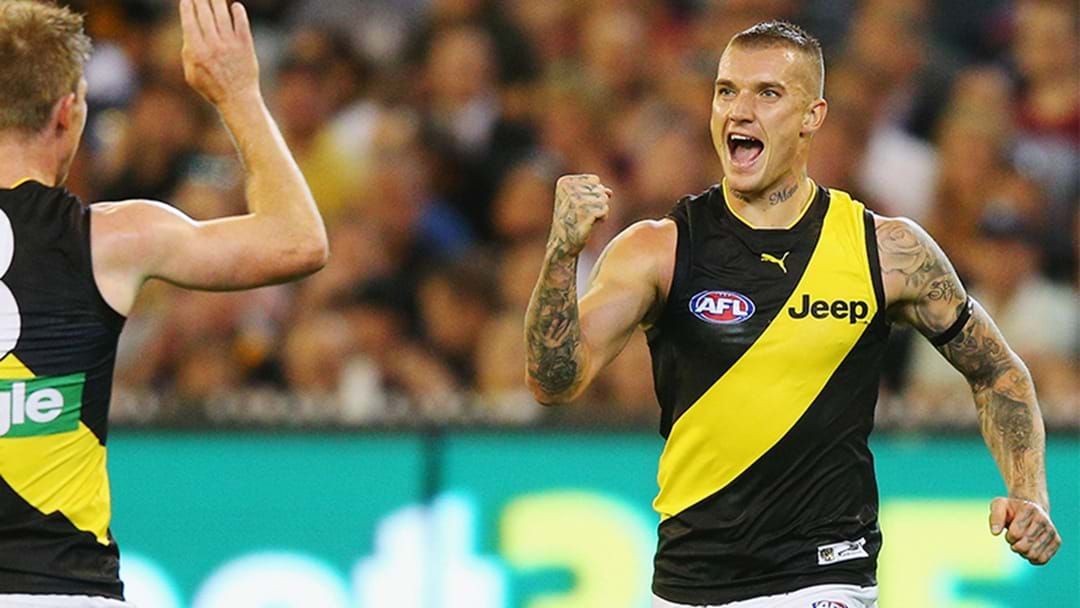 Article heading image for Dustin Martin Has Absolutely Plummeted In Brownlow Medal Betting