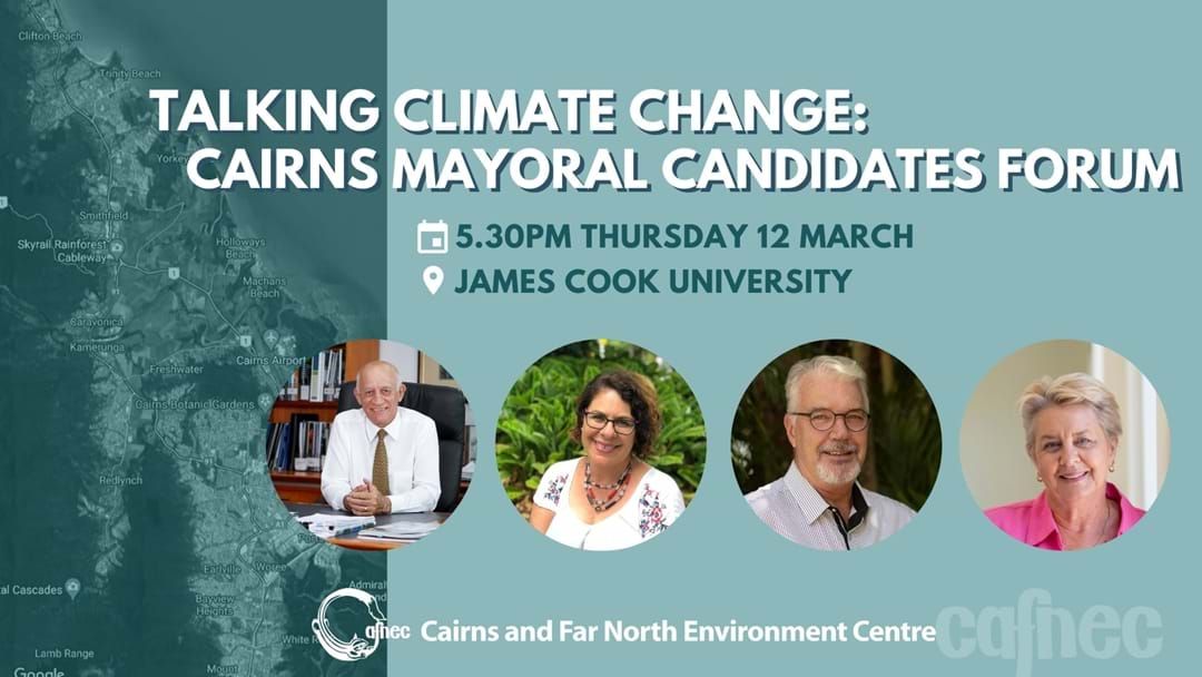 Article heading image for Our Mayoral candidates will go head to head over climate change this Thursday. 