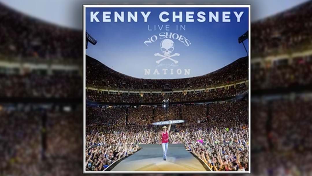 Article heading image for Kenny Chesney’s ‘LIVE In No Shoes Nation’ Goes Platinum