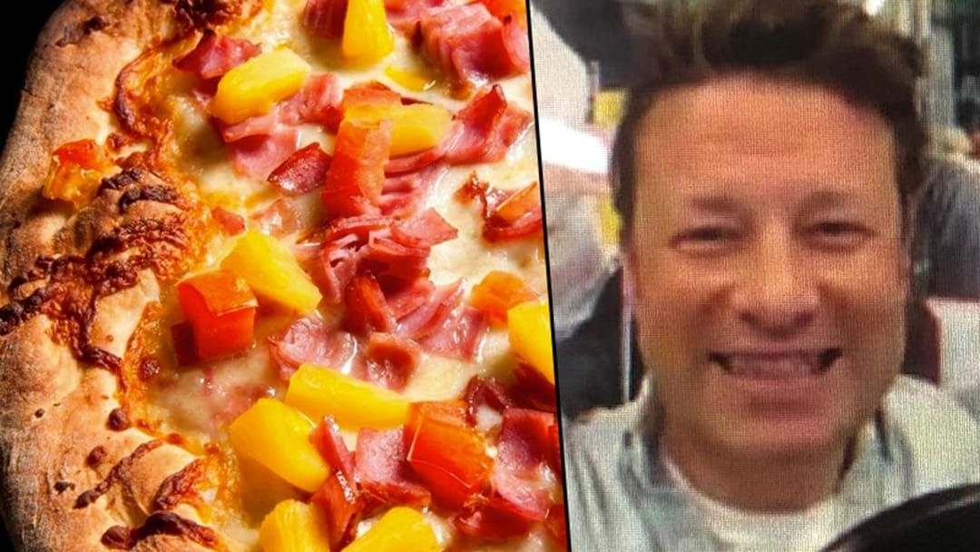 Article heading image for Jamie Oliver Gives His Verdict On The Controversial Pineapple On Pizza Question