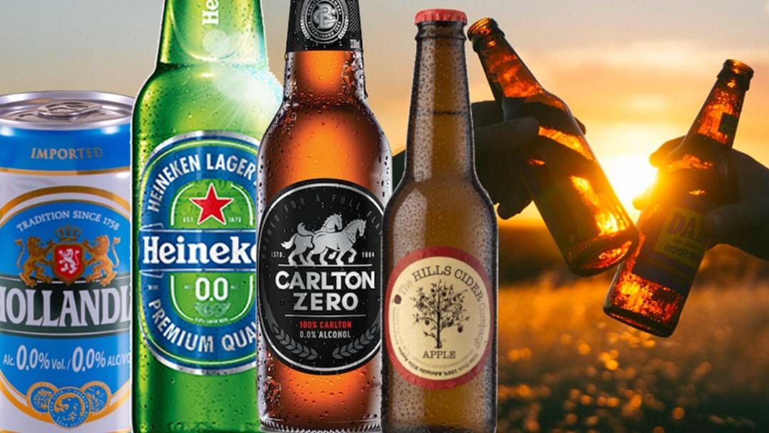 Article heading image for Four Non-Alcoholic Brews To See You Dry July Legends Through To August 1