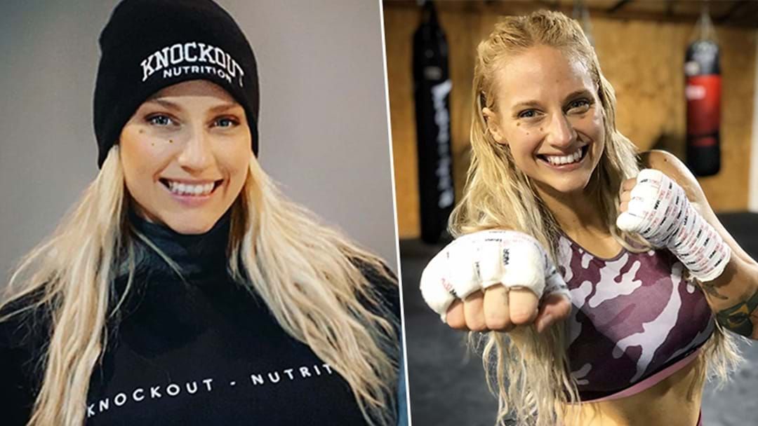 Article heading image for Aussie Boxing Babe Ebanie Bridges Reveals She Makes Thousands Of Dollars Selling Her Dirty Socks