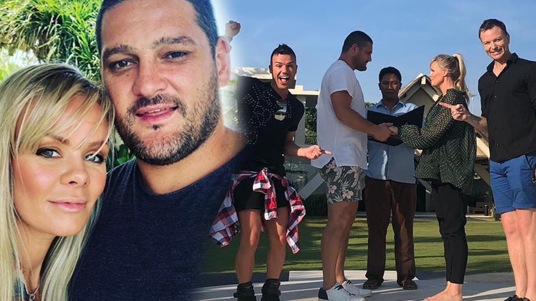 Article heading image for REVEALED: Did Brendan Fevola Get Married In Bali?