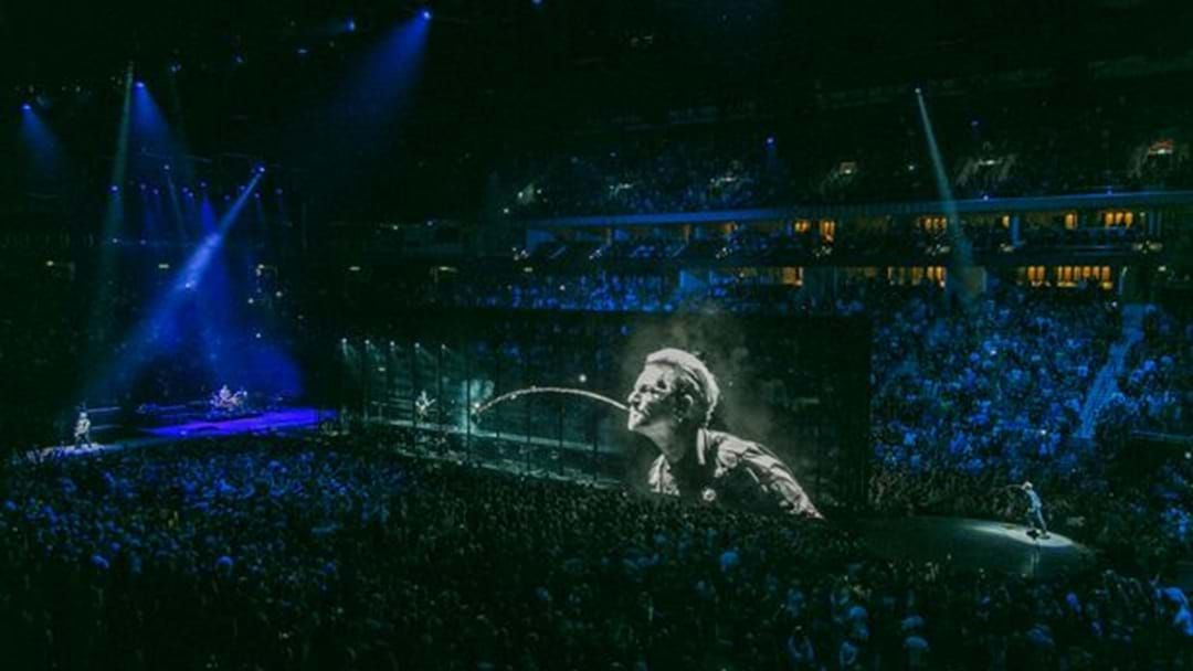 Article heading image for U2's Bono Has Become A Giant Hologram