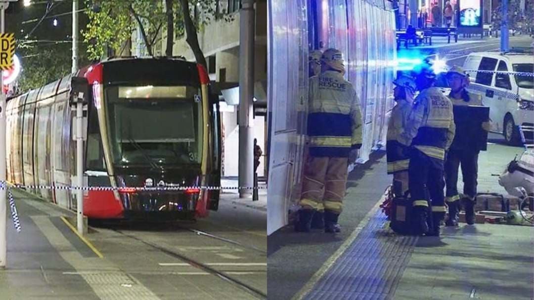 Article heading image for Teenager Died After Being Trapped Under Light Rail Tram in Sydney’s CBD