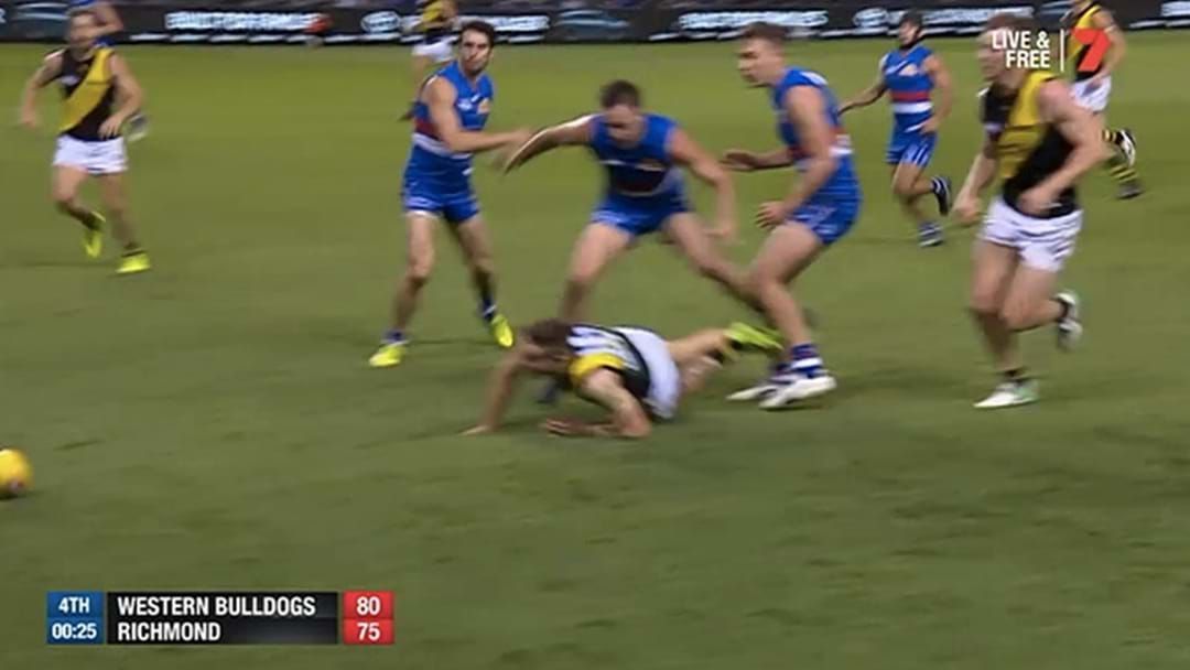 Article heading image for Is It Time For A Last Touch Free Kick To Replace Deliberate Out Of Bounds In The AFL?