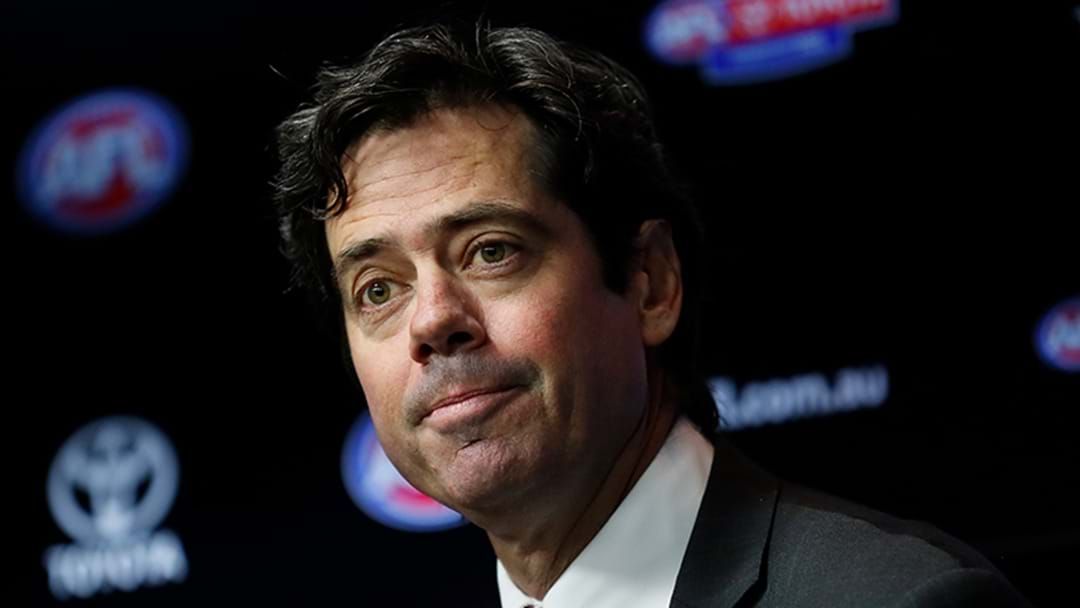 Article heading image for Gil McLachlan Says The AFL Is Working Towards Getting The Season Finished By The End Of October