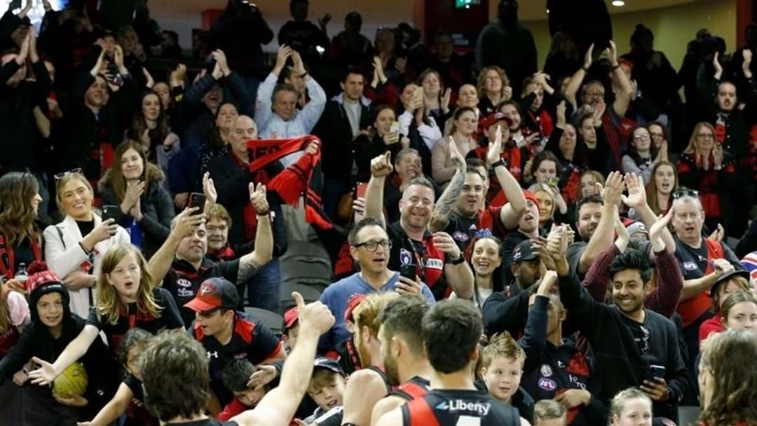 Article heading image for AFL Confirm Positive Case From Essendon And North Melbourne Clash