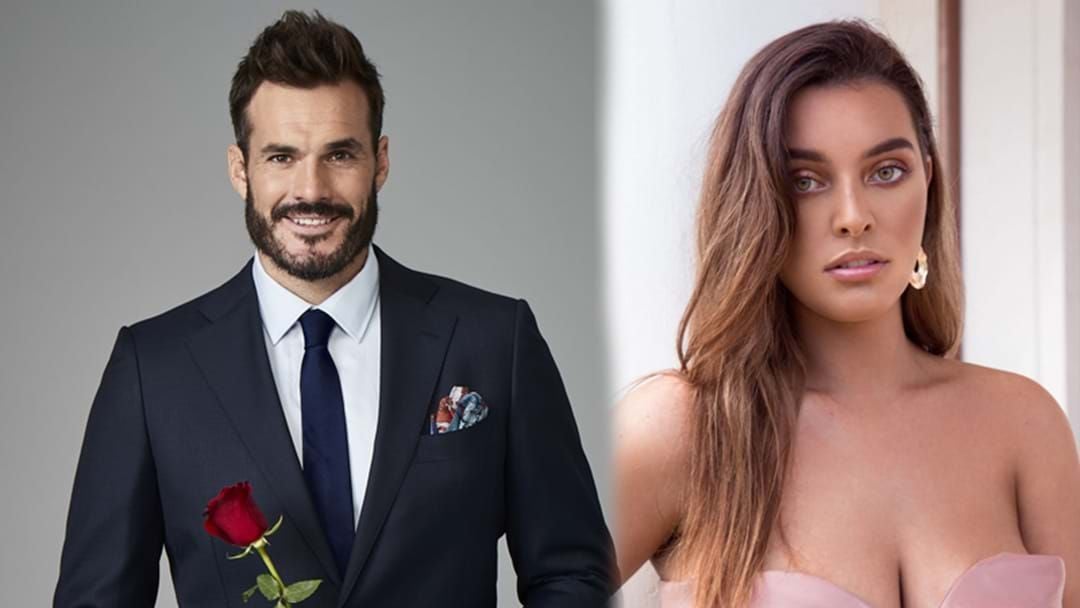 Article heading image for Model Tahlia Rubio Confirms She Hooked Up With And Has Been Texting Bachelor Locky Gilbert! 