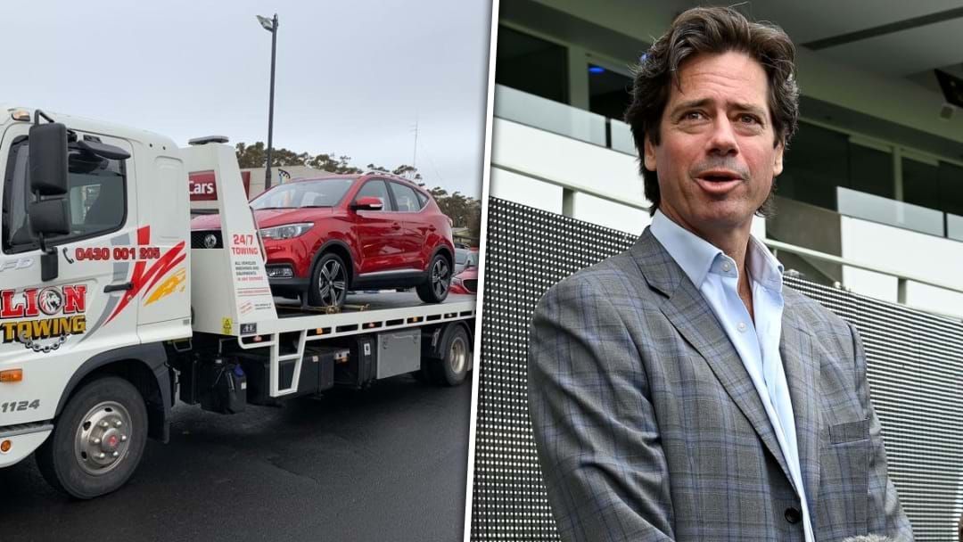 Article heading image for Gillon McLachlan's Car Got Towed On Grand Final Day In Queensland
