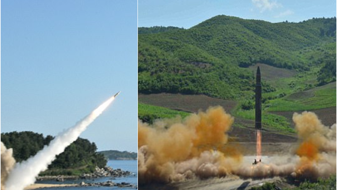 Article heading image for IT'S ON - North Korea, South Korea And The US Conduct Missile Tests In Less Than 24 Hours 
