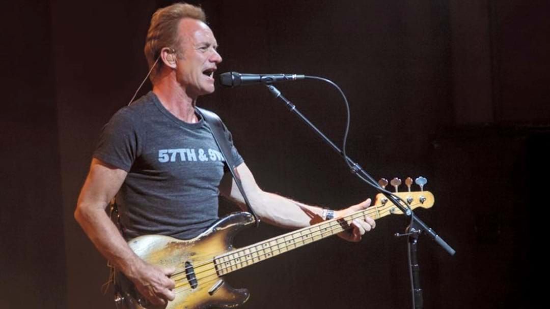 Article heading image for Sting Has Received Another Honorary Degree