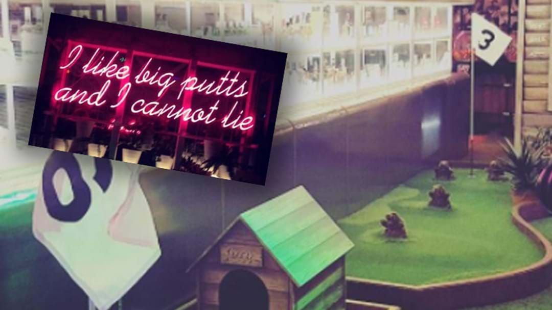 Article heading image for GALLERY: Inside Melbourne's Brand New MINI GOLF BAR