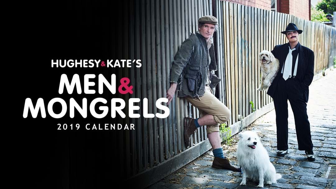 Article heading image for See the Pictures from Our 2019 Men and Mongrels Calendar!