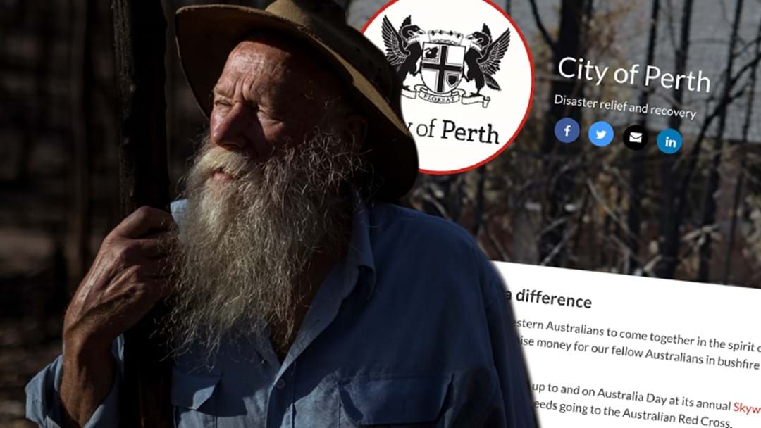 Article heading image for The City Of Perth Have Kicked In $50K To Get The Bushfire Relief Fundraising Started This Weekend At Skyworks