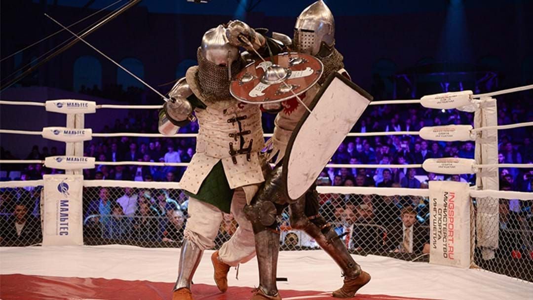 Article heading image for Welcome To The Strange and Barbaric World Of Medieval MMA