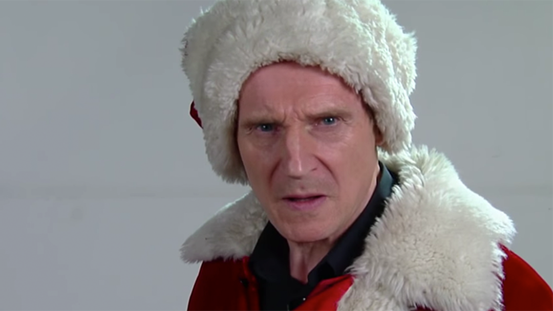 Article heading image for Liam Neeson Auditions To Play Santa