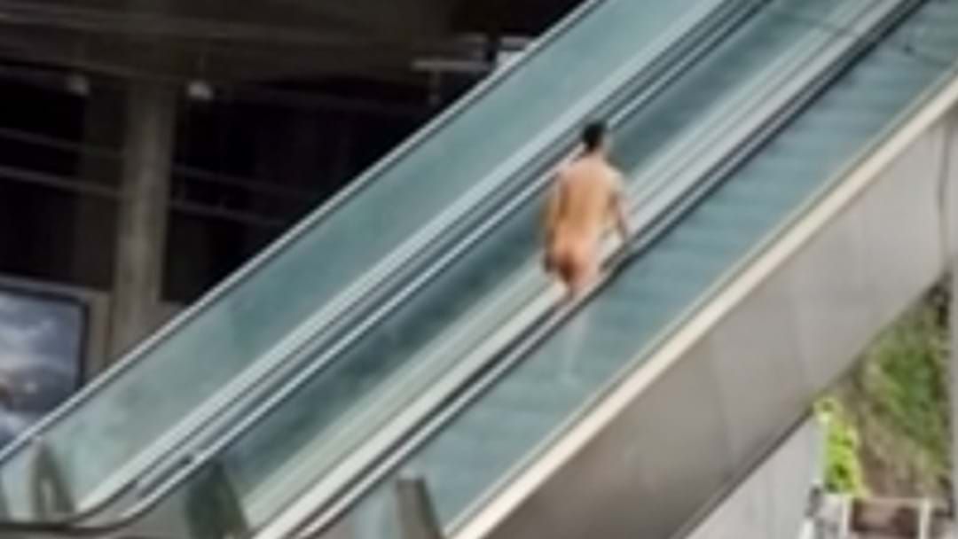 Article heading image for Bloke Just Casually Goes For A Naked Stroll Through North Melbourne Train Station
