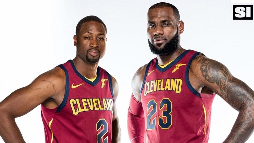 Article heading image for Dwyane Wade Reunites With LeBron James... In Cleveland