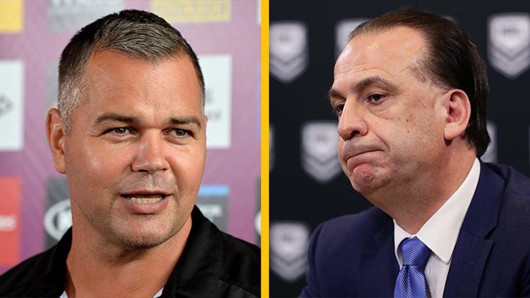 Article heading image for "We'll Look at the Positives " Broncos Coach Anthony Seibold's Message to Fans 