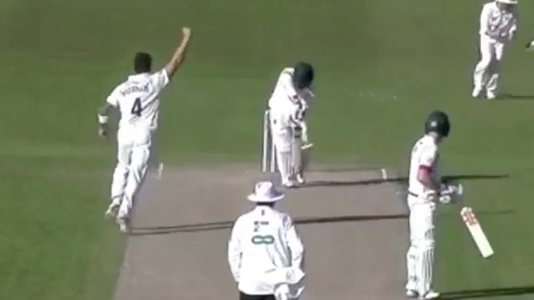 Article heading image for James Pattinson Goes Nuts On His County Cricket Debut