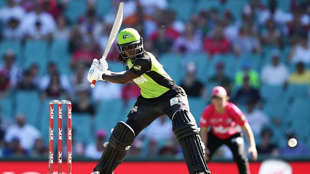 Article heading image for The Sydney Thunder Just Won The WBBL Sydney Derby Game In A Thrilling Super Over