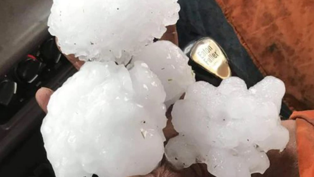 Article heading image for Largest Hail Stones Ever Recorded In Australia Pelts Queensland Town 