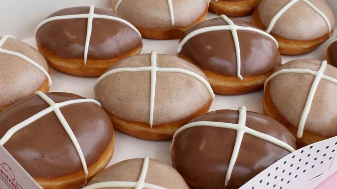 Article heading image for Krispy Kreme Are Giving Away FREE Hot Cross Doughnuts Today