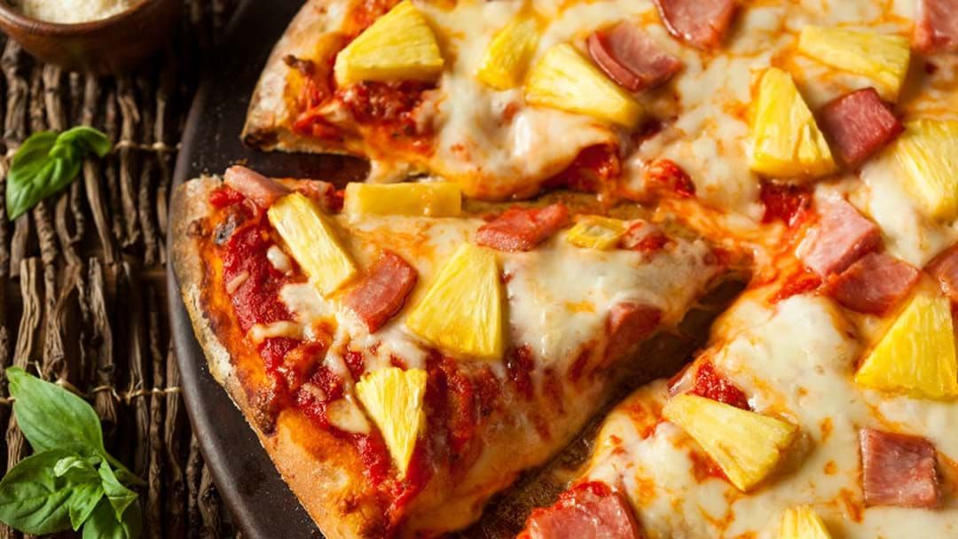 Article heading image for PINEAPPLE ON PIZZA DEBATE FINALLY SETTLED!