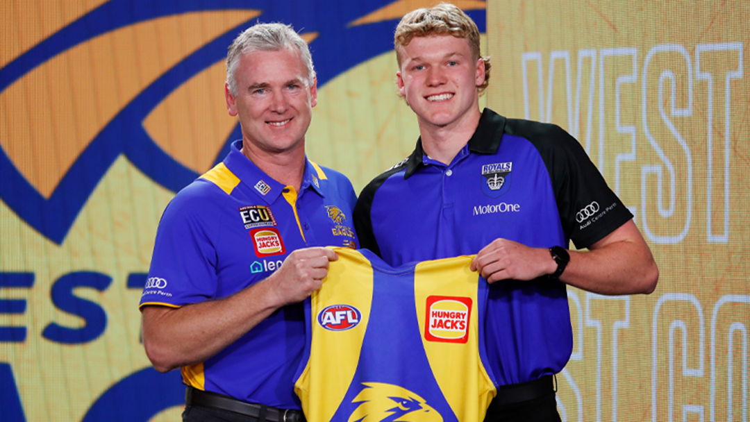 Article heading image for Eagles Draft Pick Reuben Ginbey Admits AFL Clubs Came To Visit Him During Dunsborough Leavers