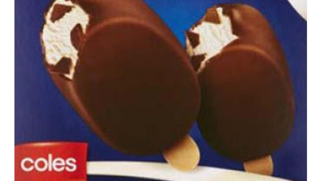 Article heading image for Coles Issue Recall For Popular Ice Cream Following 'Potential Presence Of Metal'