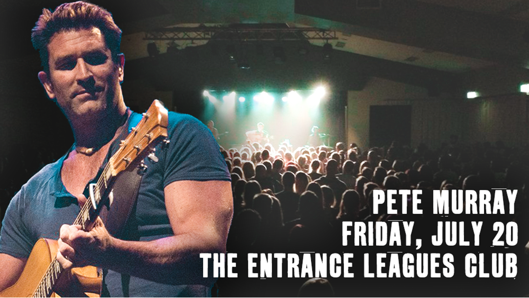 Article heading image for Pete Murray At The Entrance Leagues Club This Friday!