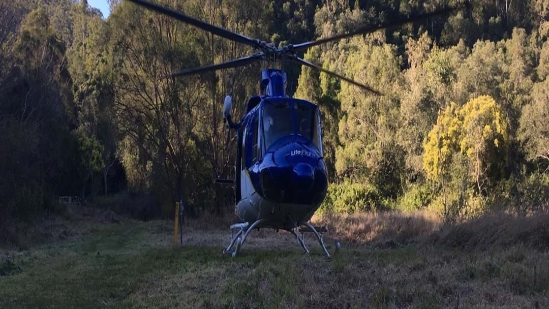 Article heading image for Injured Bushwalker Winched to Safety