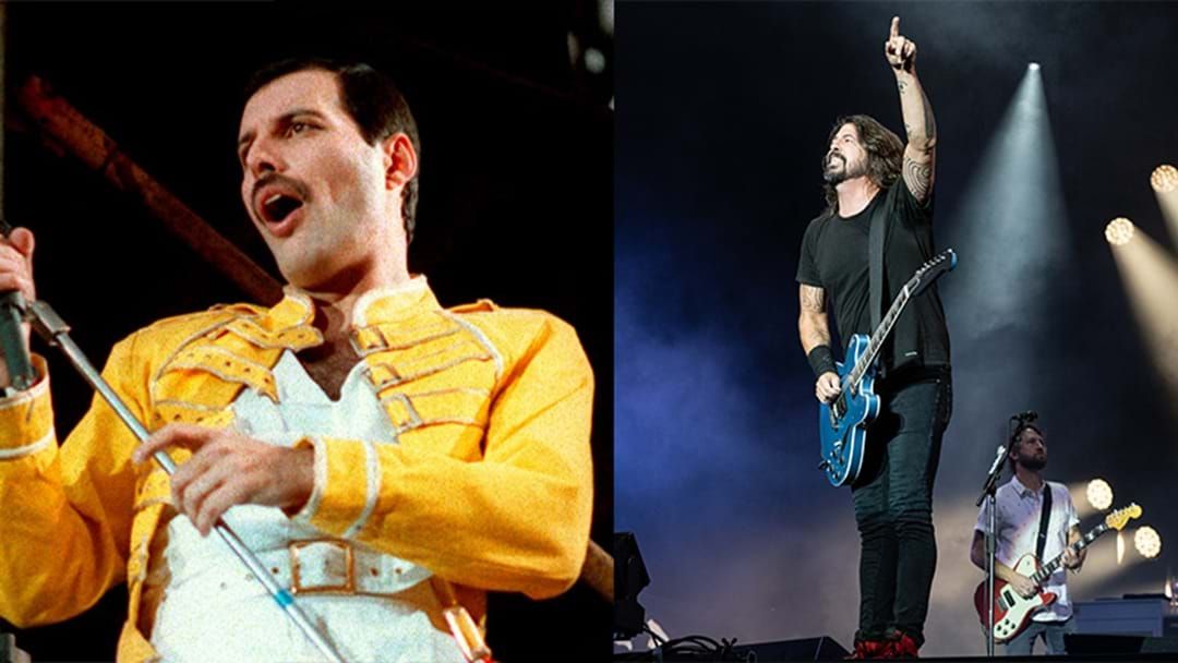Article heading image for "Freddie Mercury" Joins the Foo Fighters On Stage