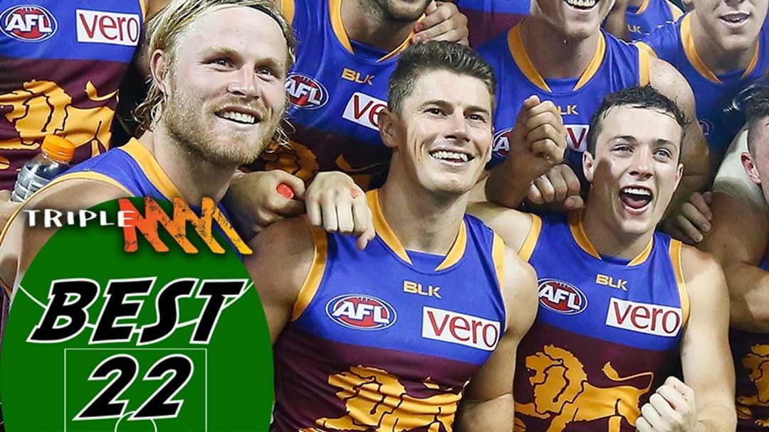 Article heading image for Lions Best 22 For 2017