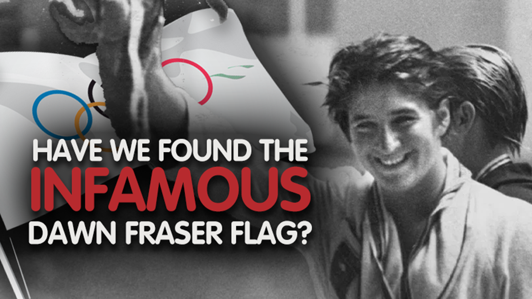 Article heading image for Have We Found The Infamous 'Dawn Fraser Flag'?