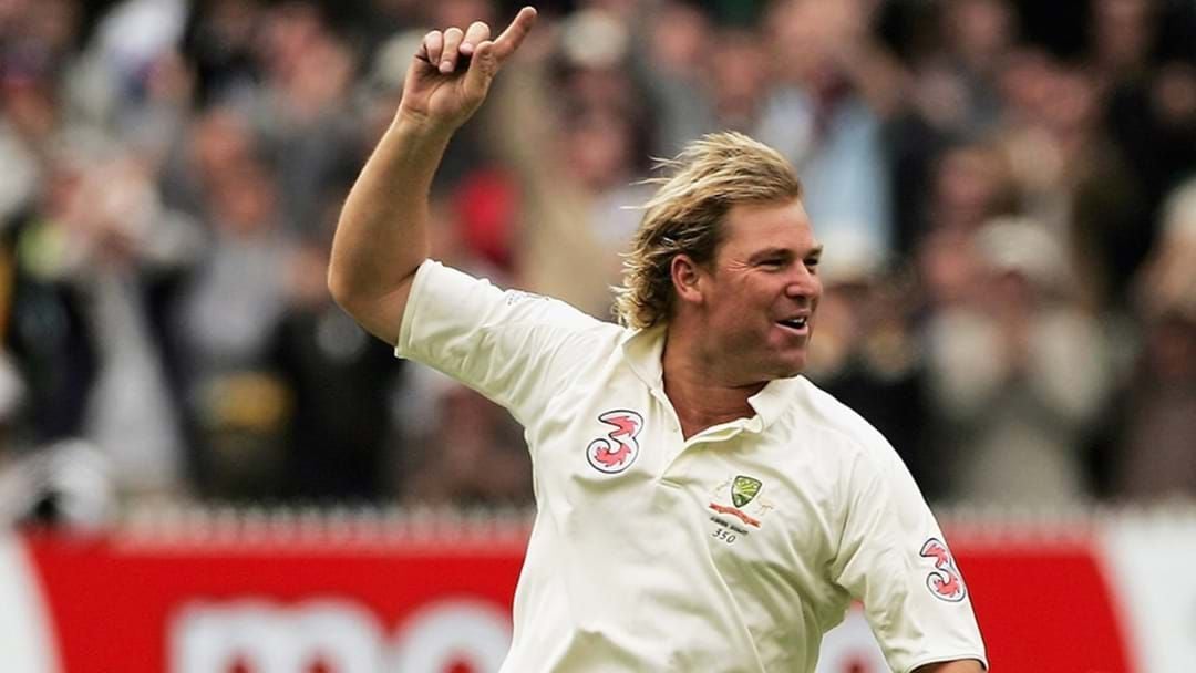 Article heading image for Shane Warne Re-Lives His 700th Test Wicket 