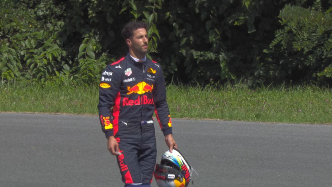 Article heading image for Daniel Ricciardo Blasts "Sore Loser" Teammate