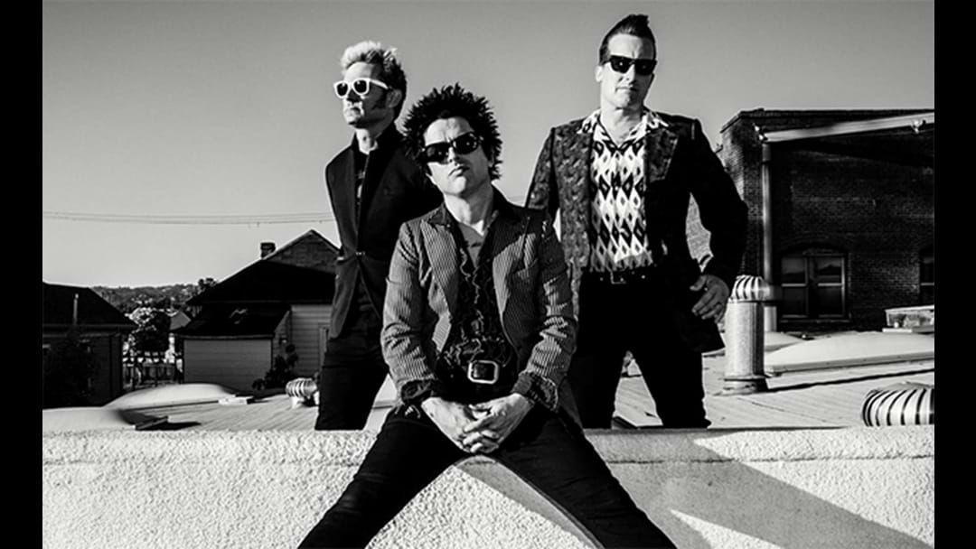 Article heading image for "God" Introduces Green Day As They Smash Debut Appearance On Colbert