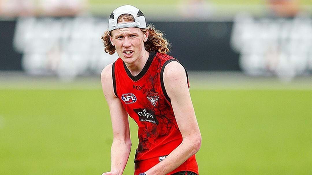 Article heading image for Dustin Fletcher’s Son Is Training With Essendon And Looks Deadset The Same As His Dad